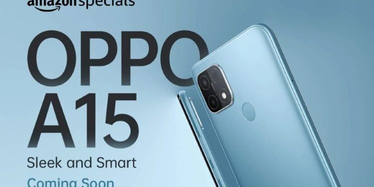 Oppo A15 Amazon Teaser