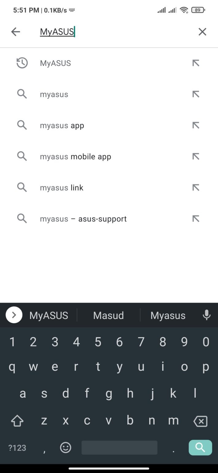 free instals MyASUS
