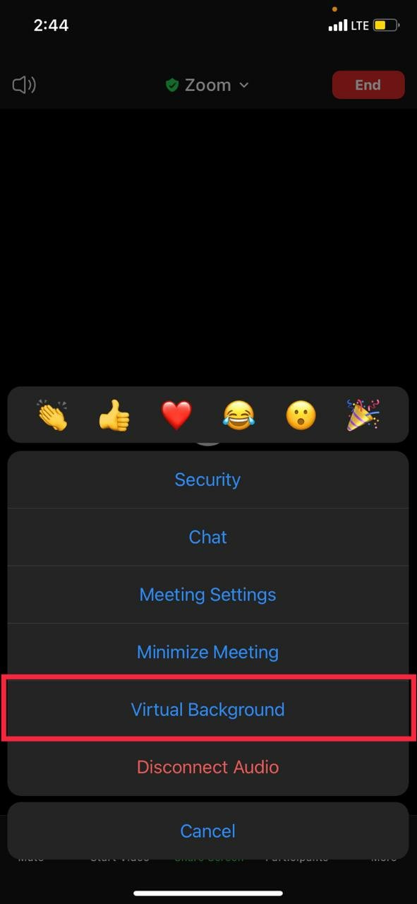 How to add virtual backgrounds in Zoom calls on IOS & Android