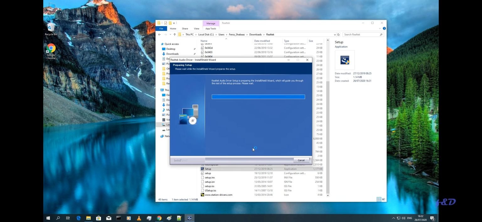 windows 10 open realtek hd audio manager