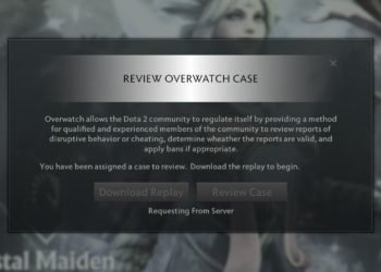 Dota 2: Cyborgmatt Showed the “Overwatch” Interface