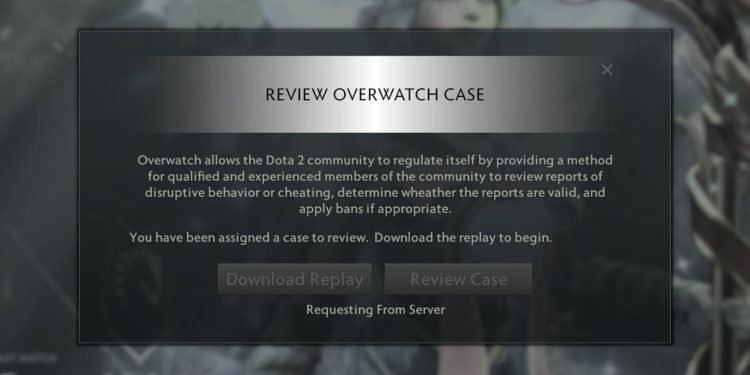 Dota 2: Cyborgmatt Showed the “Overwatch” Interface