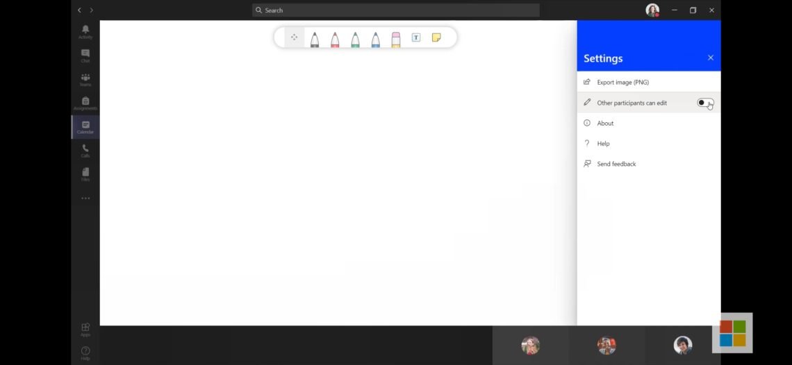 Microsoft Teams How to add/use Microsoft Whiteboard during a class