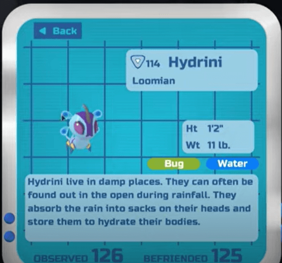 All New Loomians of Weather Update in Loomian Legacy for 2021