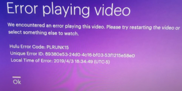 Hulu api.token error 5