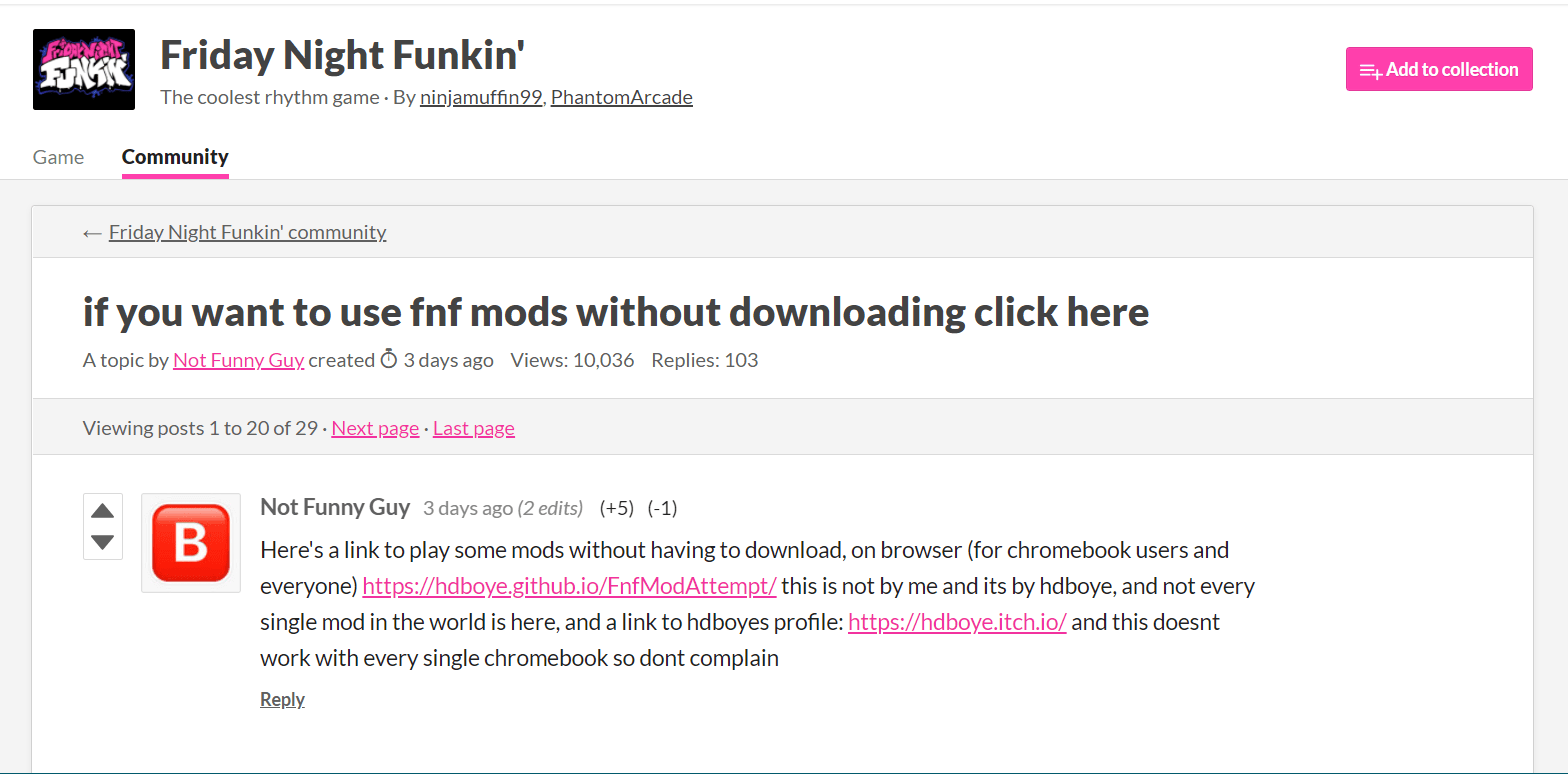 fnf mods no download