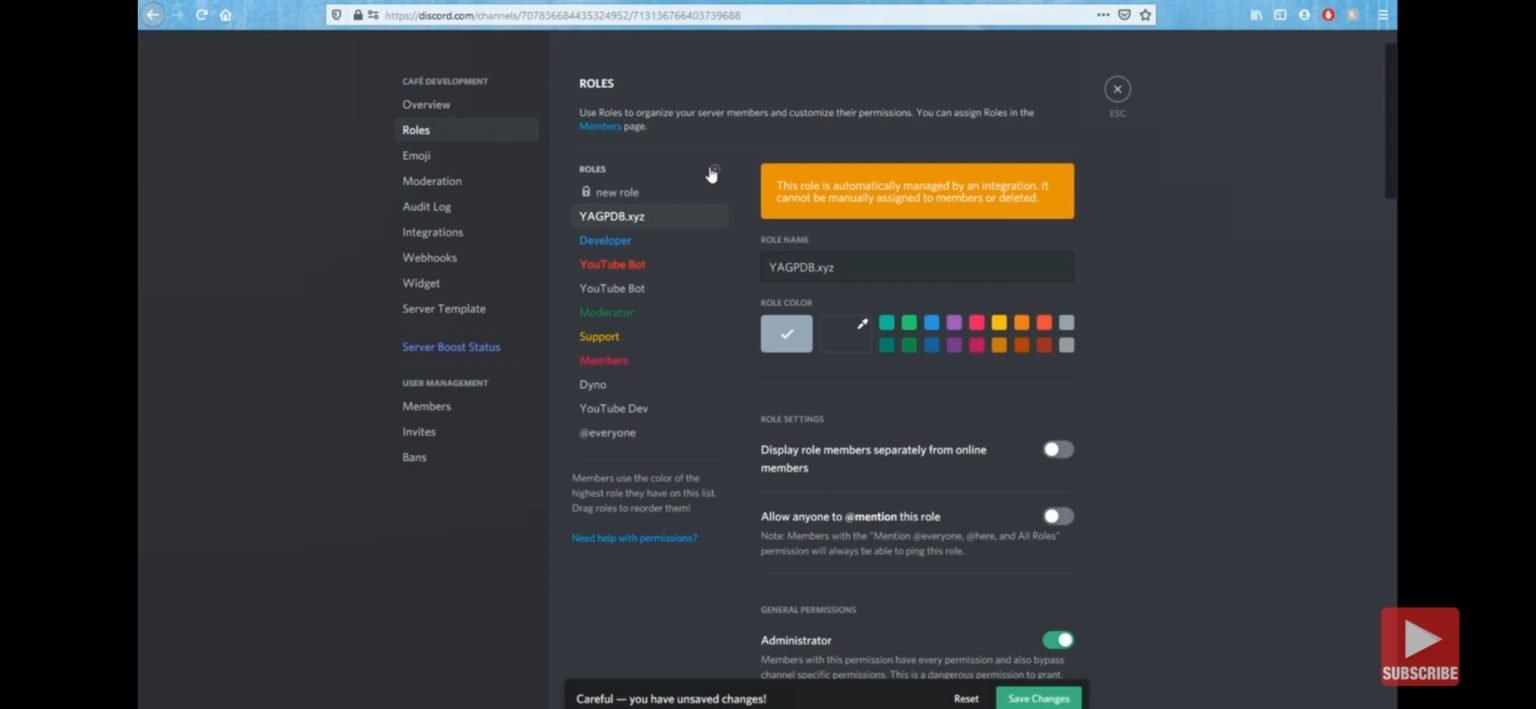 Discord : How To Set Up Reaction Roles With YAGPDB Bot - DigiStatement