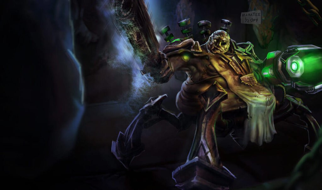 The avatar of league of legends urgot