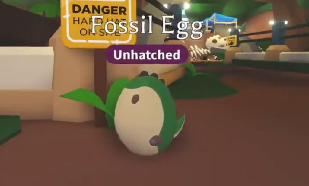 How to get the fossil egg in Roblox Adopt Me!