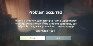 The Amazon Fire TV Stick Error Code 1061