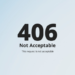 Error Code 406