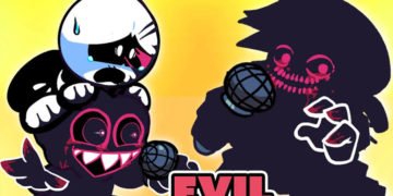 Friday Night Funkin Evil Boyfriend vs Corrupt SKID and PUMP Mod Demo is Available to Download (Link inside)