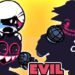Friday Night Funkin Evil Boyfriend vs Corrupt SKID and PUMP Mod Demo is Available to Download (Link inside)
