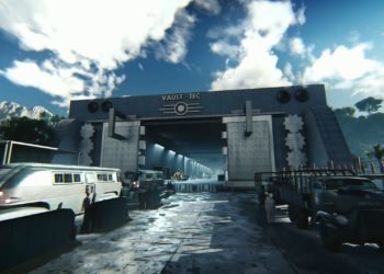 Scenery in fallout game