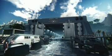 Scenery in fallout game