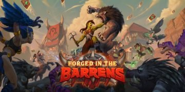 Hearthstone: Forged in the Barrens logo