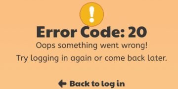 Prodigy Error Code 20