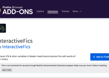 InteractiveFics Chrome Extension