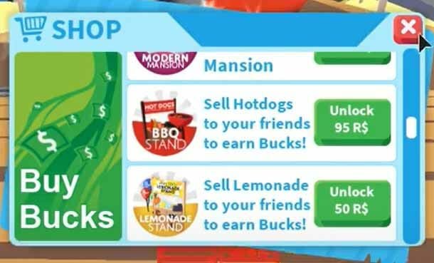 How To Get A Lemonade Stand In Adopt Me 2021 Digistatement - how to get 50 robux