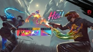 Free fire Holi Festival event