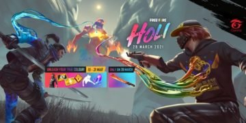 Free fire Holi Festival event