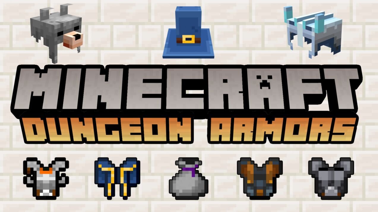 Minecraft Mc Dungeons Armors Mod Updated To Version 1 3 7 Download Link Inside Digistatement