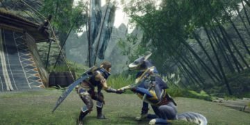 MH rise Shake hand