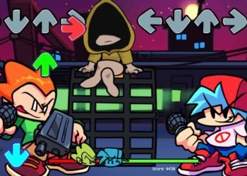 Friday Night Funkin Six Over Girlfriend Mod has spooky vibes (Download Link Inside )