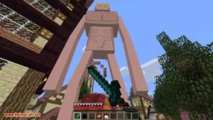 Attack on Titan Minecraft Mod still