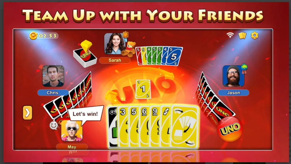 UNO and Friends: Tap to Install