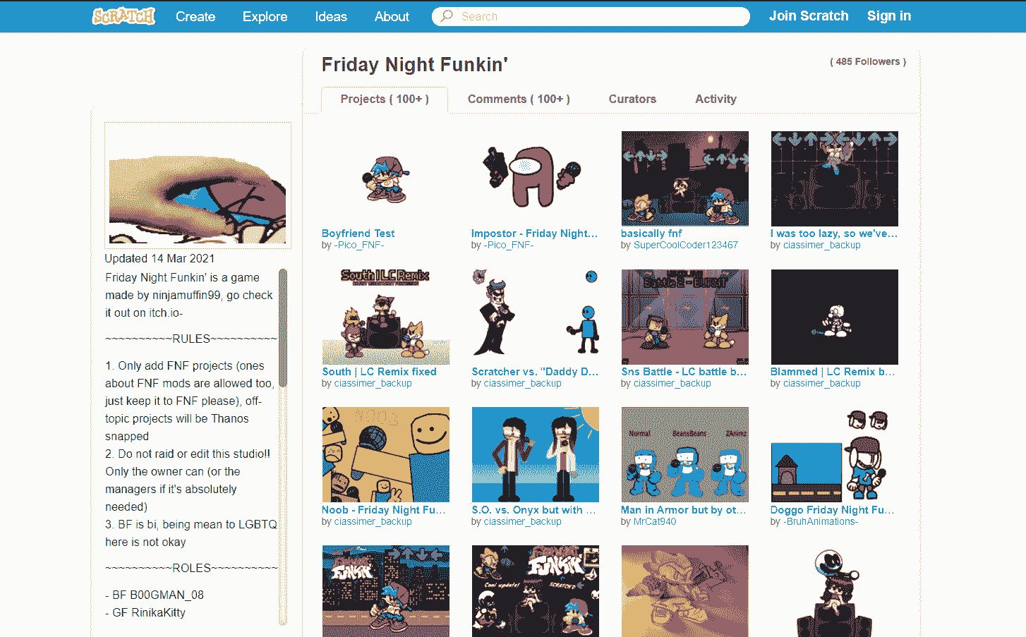 Friday Night Blockin' - Vs Scratch(V1) [Friday Night Funkin'] [Works In  Progress]