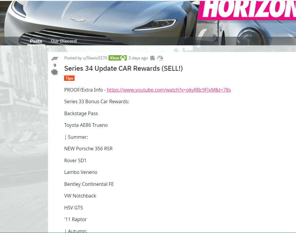 forza horizon 4 update april 9