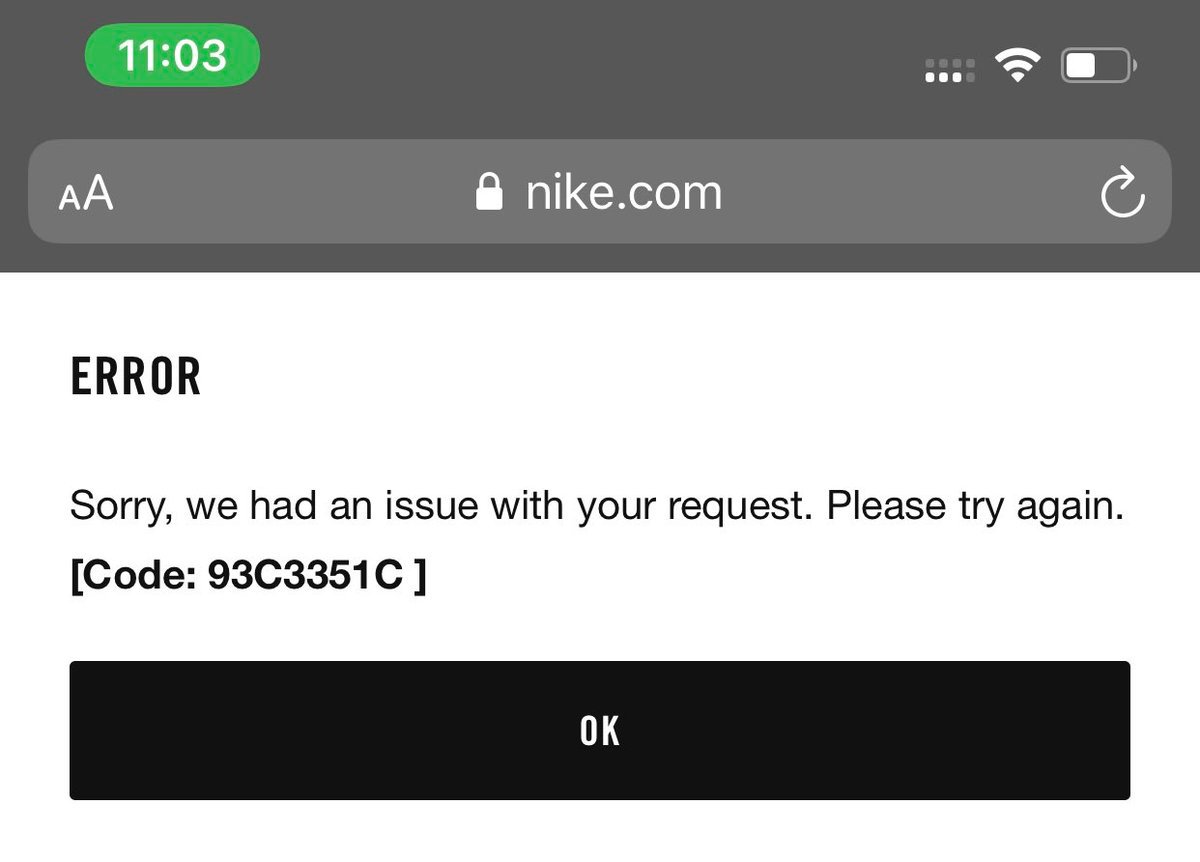 Nike Error Code 93C3351C : How to fix and resolve it? - DigiStatement