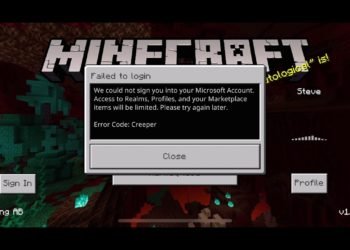Minecraft error Code creeper