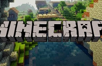 Minecraft game banner