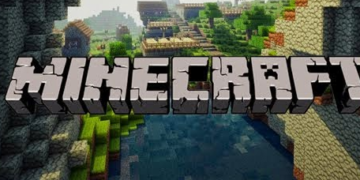 Minecraft game banner