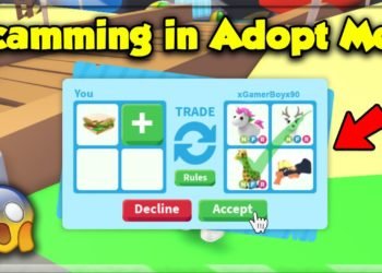 scam people in adopt me