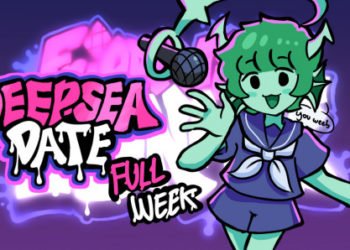 Friday Night Funkin Deep-Sea Date [Full Week] Mod is delightful (Download Link Inside)