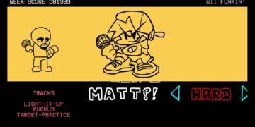 Friday Night Funkin VS Matt from Wii Sports Mod is really hard (Download Link inside)