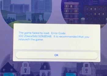 error code 102 20ece5dd 919d8548