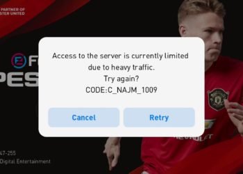 Error code C_NAJM_1009