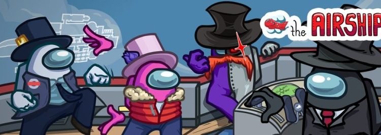 The new Airship launched by Among Us in the cover pic