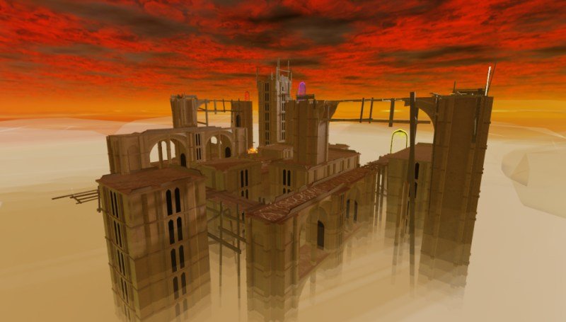 The Heights map remake for TDS new maps and skins