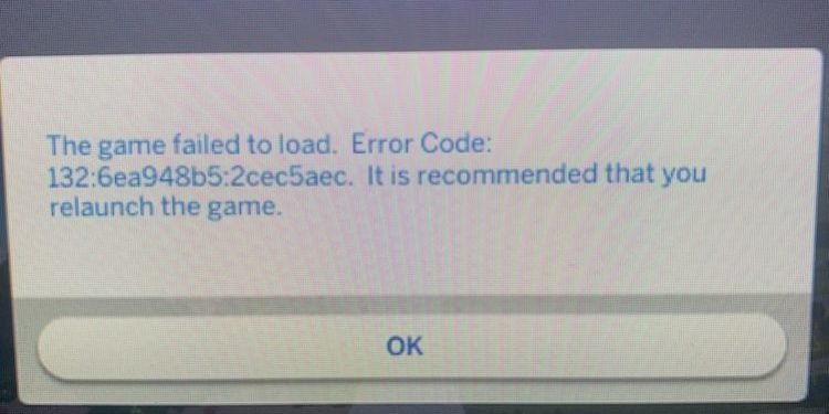 Error code 132