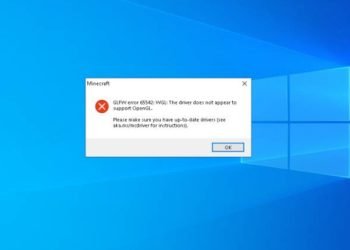 How to fix Minecraft GLFW Error 65542 ?