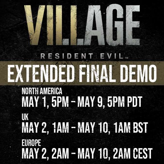Official Resident Evil Village relese date