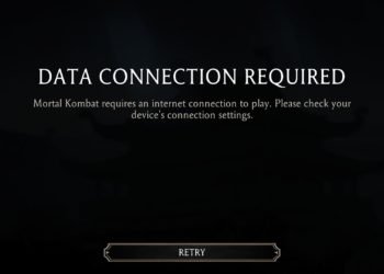 Mortal Kombat mobile internet connection error