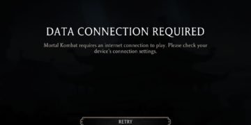 Mortal Kombat mobile internet connection error