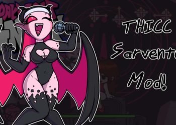 Friday Night Funkin THICC Sarvente Mod is amazing (Download Link Inside)