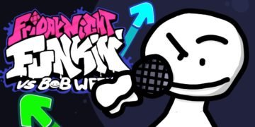 Friday Night Funkin : Literally every fnf mod ever Vs Bob Week Mod is scary (Download Link Inside)